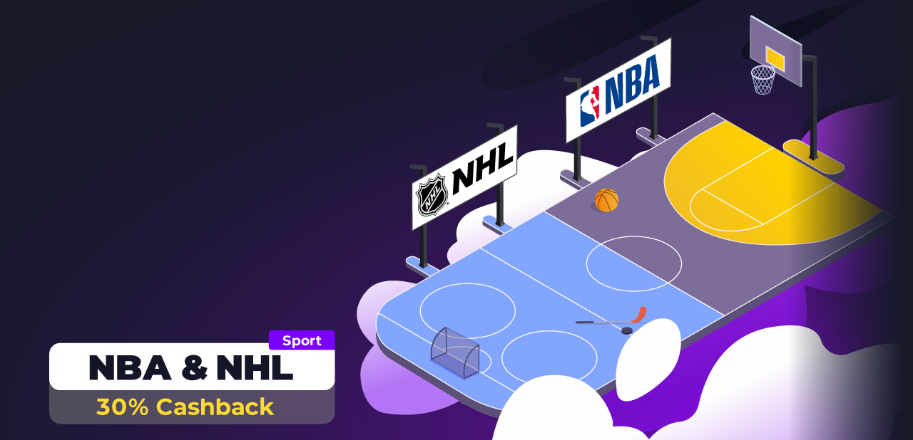 30% NBA & NHL LOSSBACK